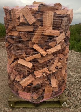 1.7 Cubic Meters Loose Tipped Ready To Burn Hardwood Logs